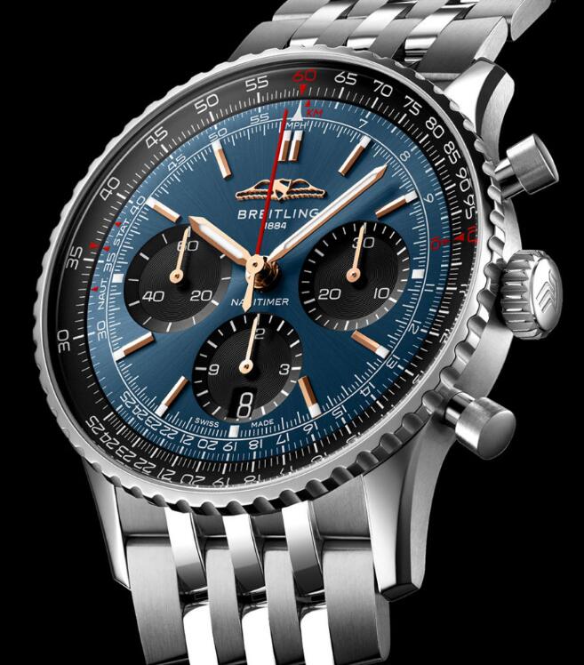 Replica Breitling Navitimer B01 Chronograph 41 Singapore Airlines AB01392A1C1A1 Men Watch